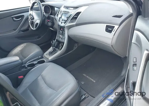 2014 Hyundai Elantra Limited из США, поврежденный, VIN 5NPDH4AE7EH457832